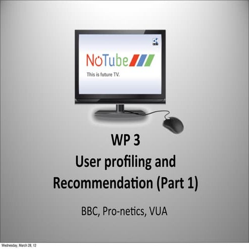 NoTube: Pattern-based Recommendations (part 1)