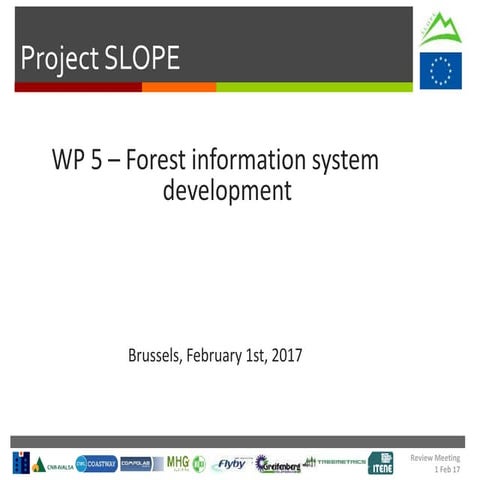 Slope Final Review Meeting - WP5