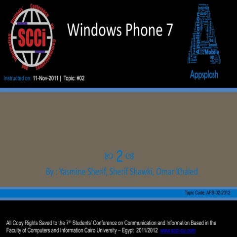 Windows Phone 7 introduction
