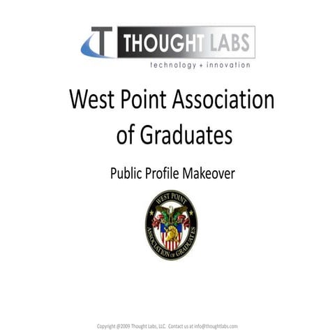 Facebook Public Profile Makeover for West Point Association of Graduates by T...