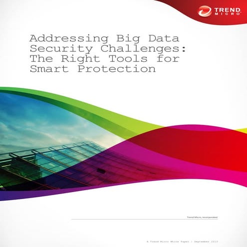 Addressing Big Data Security Challenges: The Right Tools for Smart Protection...
