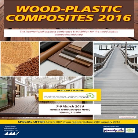 International Wood-Plastic Composites Conference 2016 programme