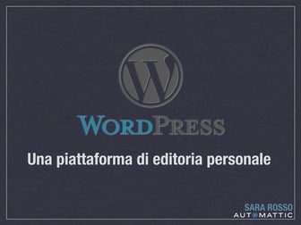 Utilizzare WordPress come un sito web (non un blog)
