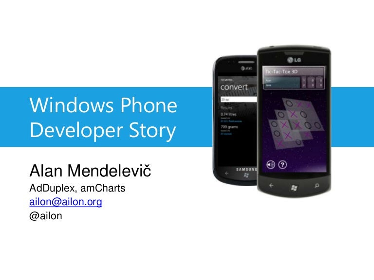 register windows phone for development