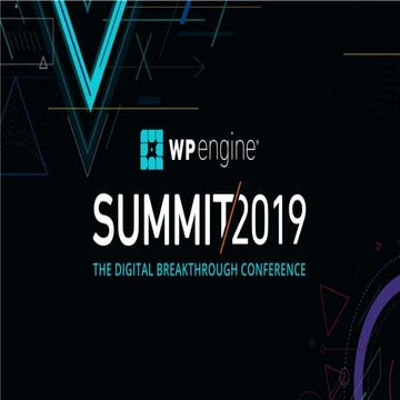WPEngine Summit 2019