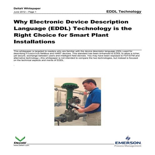 EDDL (Electronic Device Description Language)
