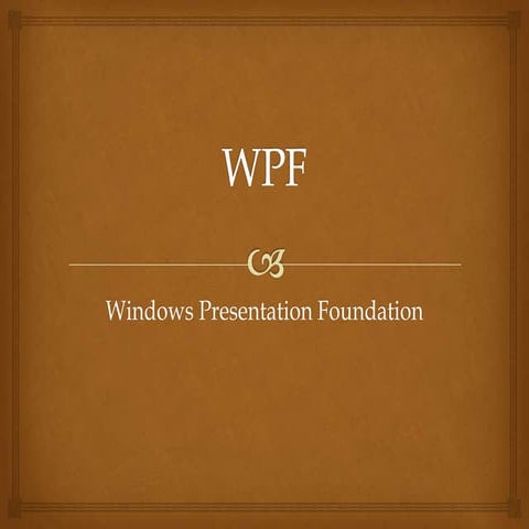 Wpf