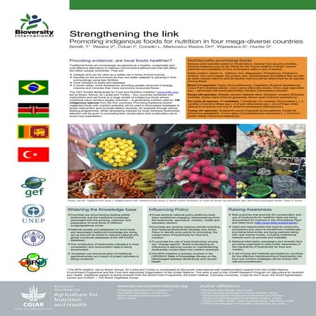 Providing evidence of the nutritional quality of indigenous crops