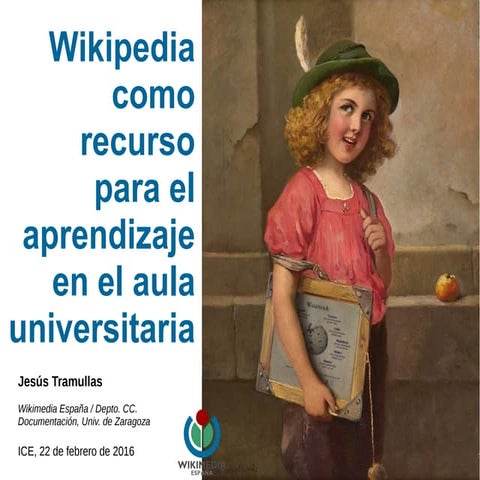 Wikipedia como recurso para el aprendizaje en el aula universitaria