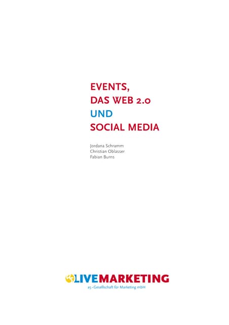 White Paper "Events, das Web 2.0 un...