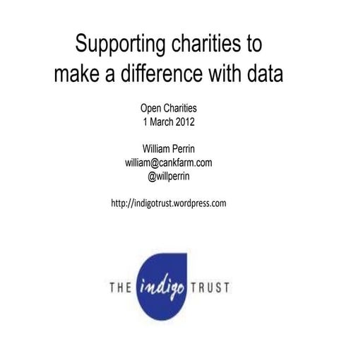 Opening Doors - open data for charities