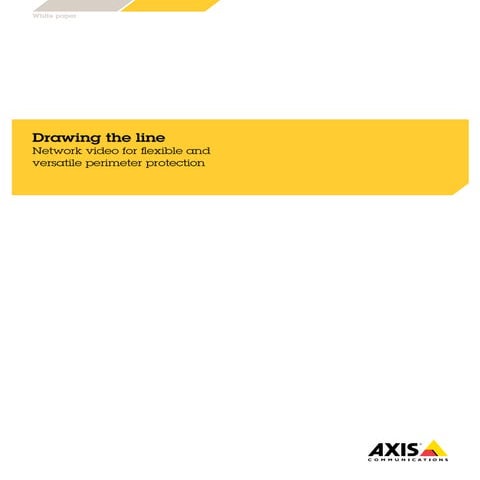 Whitepaper perimeter protection