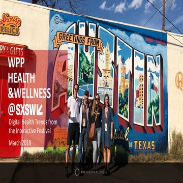 SXSW 2018: Digital Health Trends