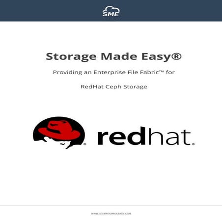 The Enterprise File Fabric for Red Hat Ceph Storage
