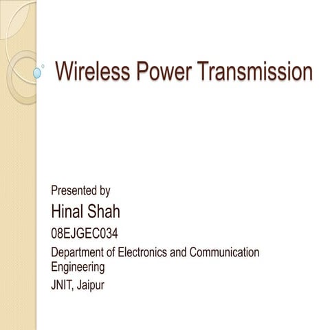 wireless power system