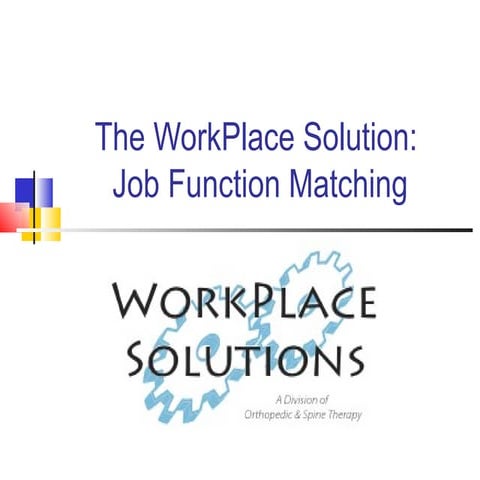 WorkPlace Solutions