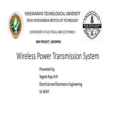 Wireless Power Transmission