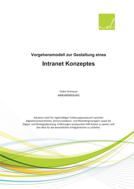 Das Intranet Konzept