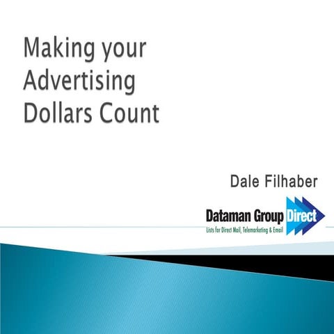 Make Your Advertising Dollars Count