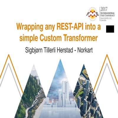 Wrapping Any REST-API into a Simple Custom Transformer | PDF