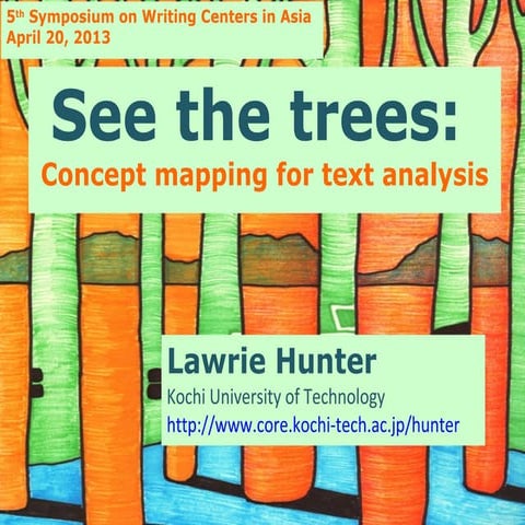 See the trees: Concept mapping for text analysis