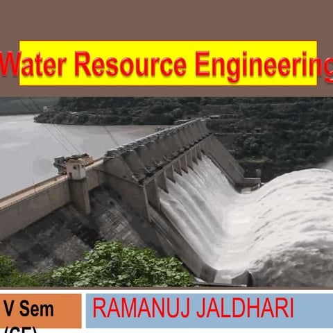 Design of Canal (Kennedy & Lacey Theory) & Diversion Headwork