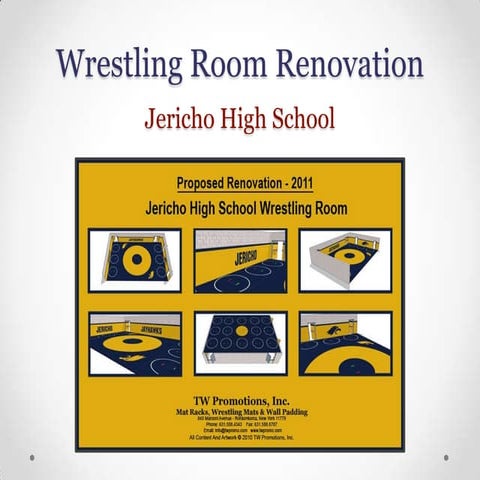 Wrestling Room Renovations | PPTX