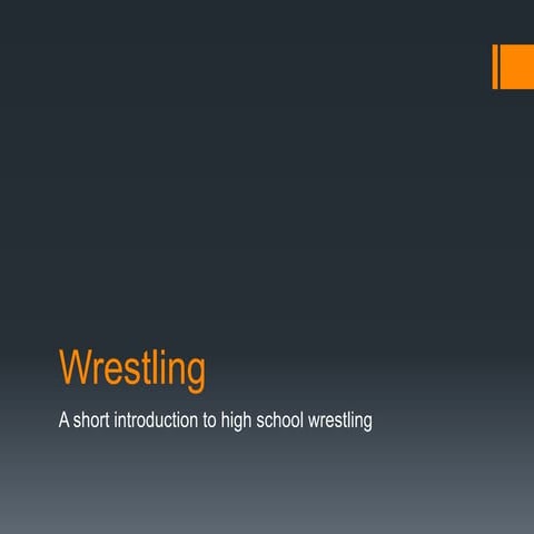 Wrestling powerpoint