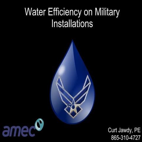 Water Efficiency Presentation