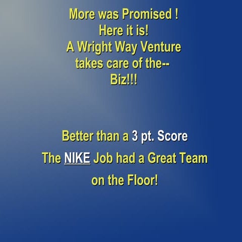 Wrightwayventure more ns