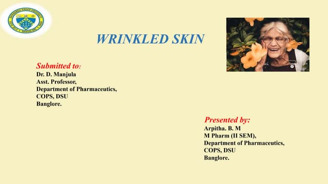 Wrinkled skin