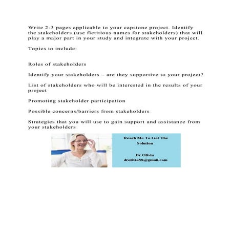 Write 2-3 pages applicable to your capstone project. Identify the st.docx