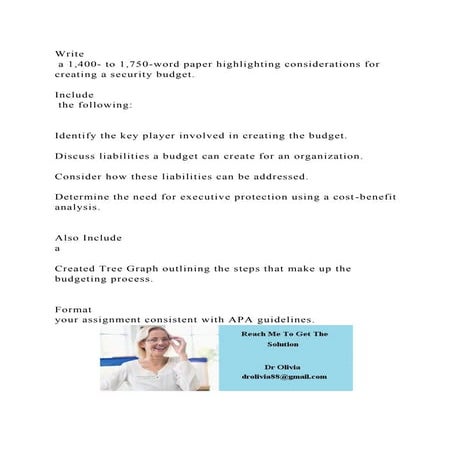 Write a 1,400- to 1,750-word paper highlighting considerations for.docx