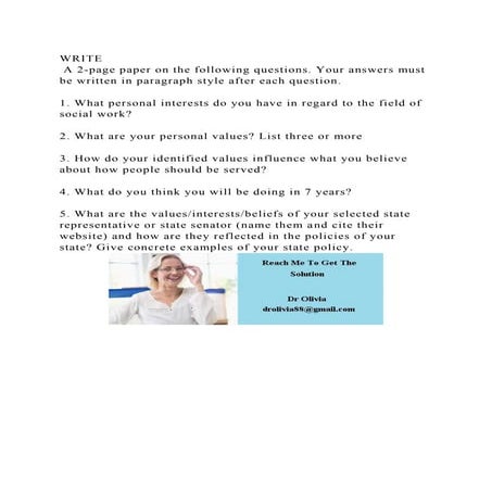 WRITE A 2-page paper on the following questions. Your answers must.docx