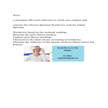 Writea minimum 300 word reflection in which you compare and.docx