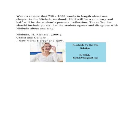 Write a review that 750 - 1000 words in length about one chapter in .docx