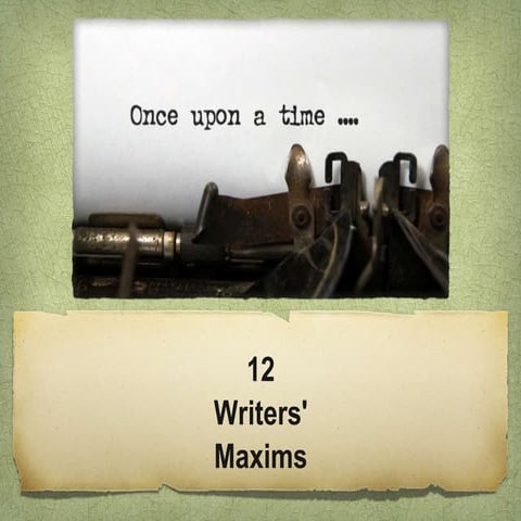 7 tips for writing a novel | PDF