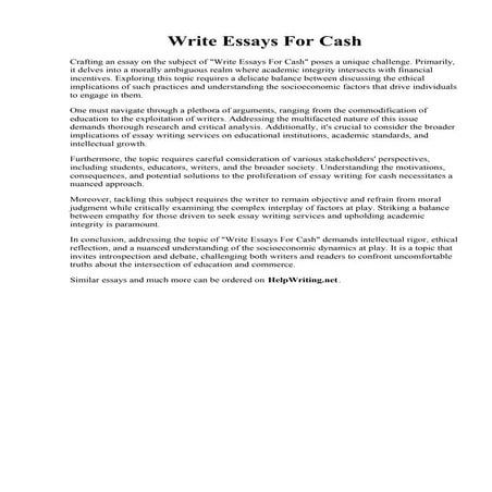 Write Essays For Cash.pdf