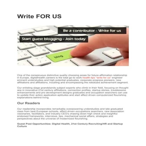SUBMIT GUEST POST | PDF