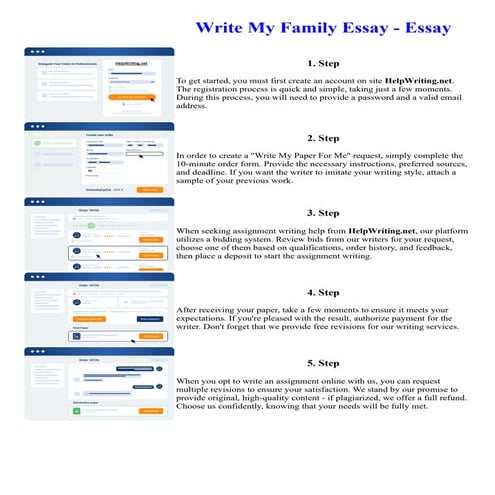 Write My Family Essay - Essay