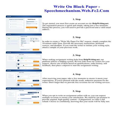Write On Black Paper - Speechmechanism.Web.Fc2.Com