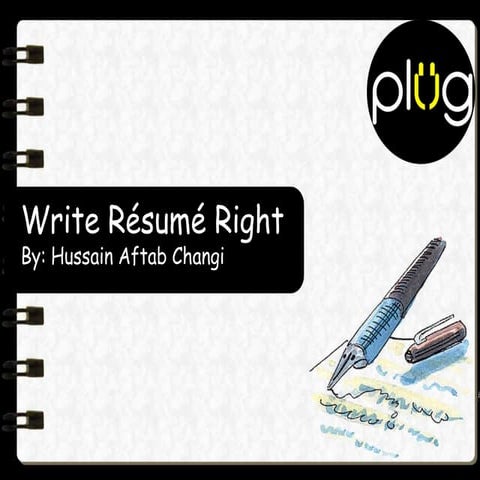 Write Resume Right