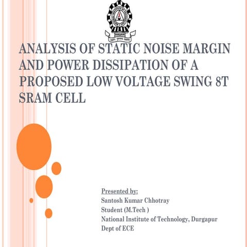 Write stability analysis of 8 t novel sram cell