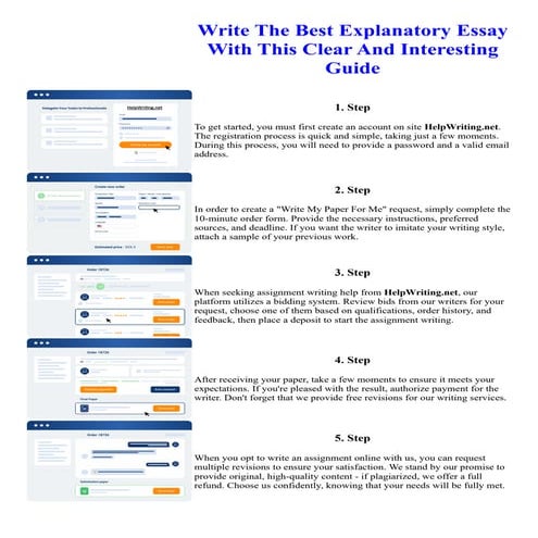 Write The Best Explanatory Essay With This Clear And Interesting Guide