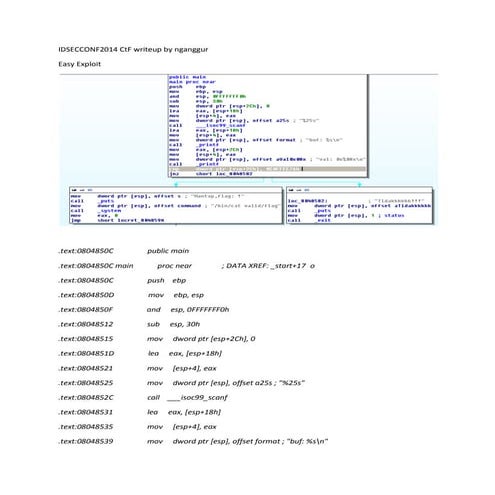 How to hack #IDSECCONF2014 ctf online challenge - nganggur