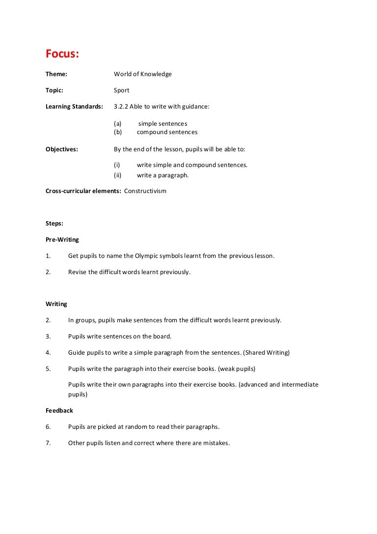 form and content in writing