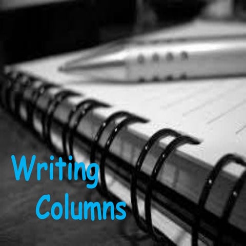 Writing columns