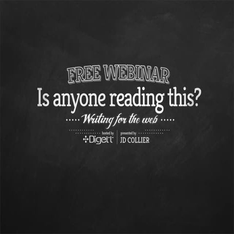 Is Anybody Reading This? Writing Content for the Web