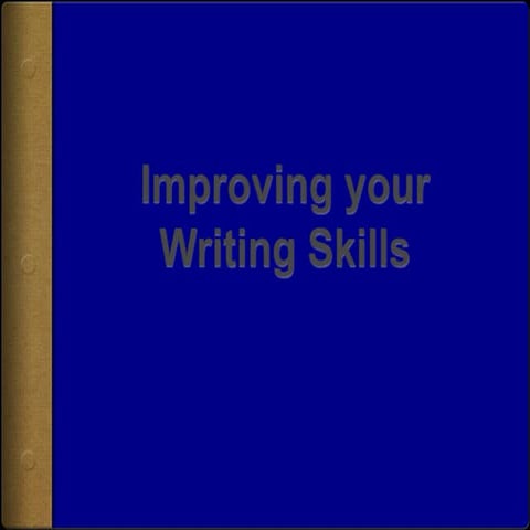Writing-Guidelines-Taylor.ppt
