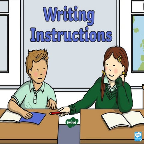 Writing Instructions Powerpoint Ver 4 Ppt